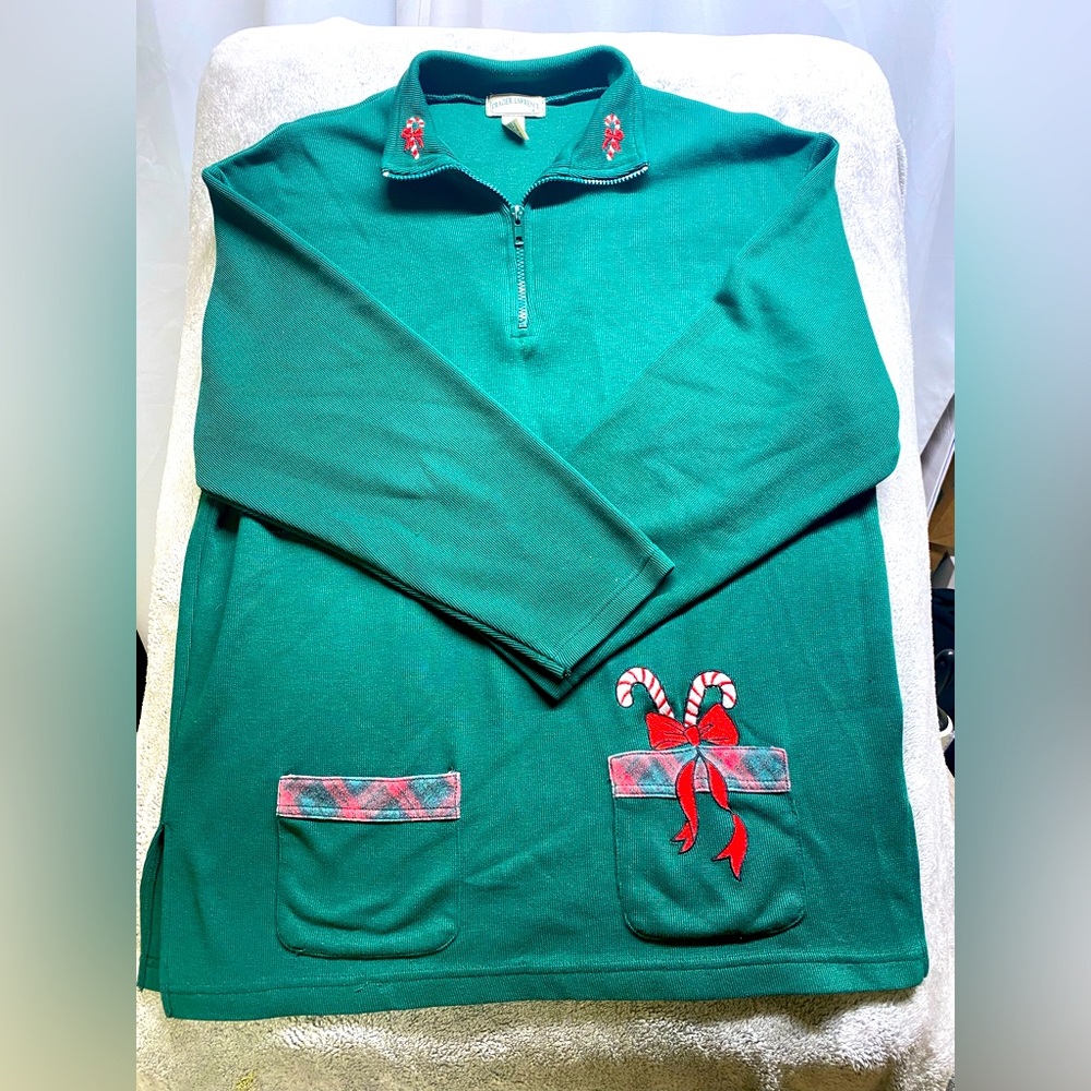 Women’s Frazier Lawrence Christmas Sweater Size L